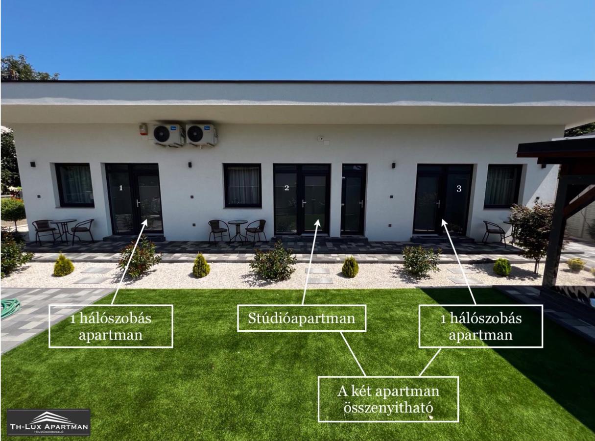 Th-Lux Apartman Hajdúszoboszló Εξωτερικό φωτογραφία